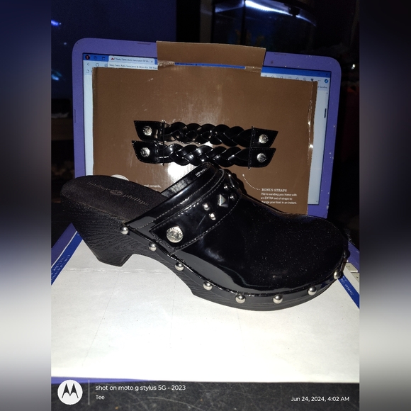 Women's Lindsay Phillips clogs size 8 - Picture 4 of 15
